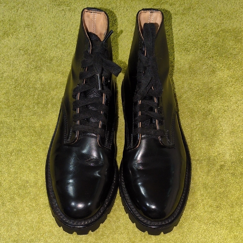 Dayton Vancouver Black Combat Boots for Women
